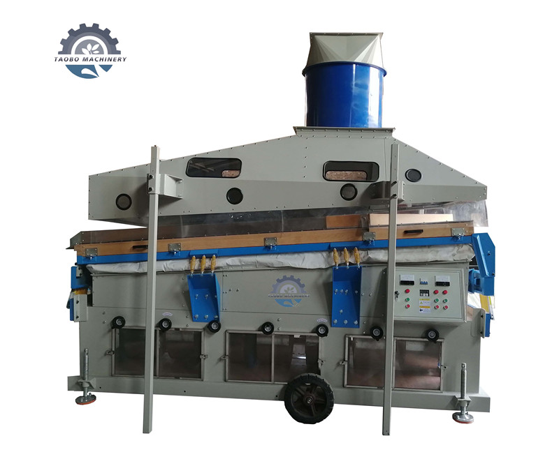 Gravity separator with dust collector-2