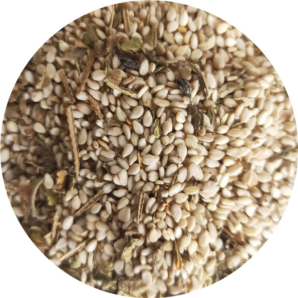 Raw sesame