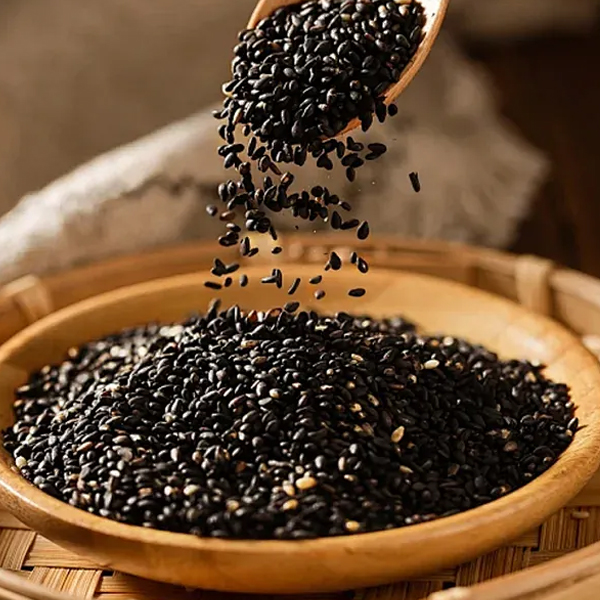 black sesame seeds