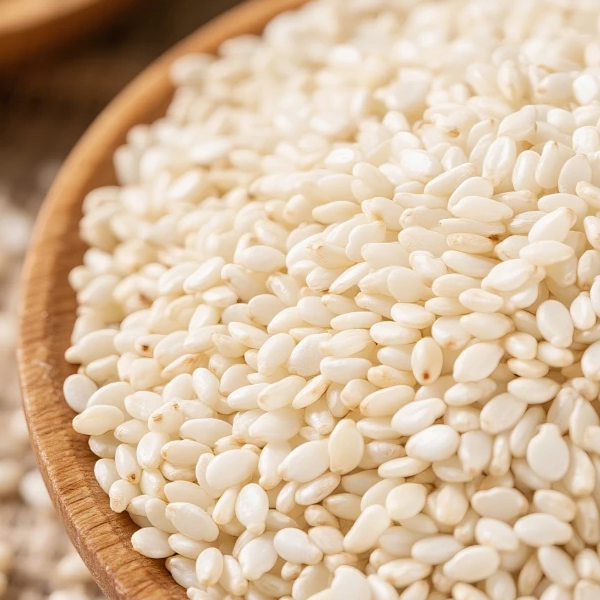 white sesame seeds